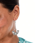 Inca Royal Earrings Silver