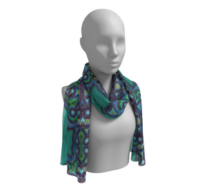 Green Reflection Scarf