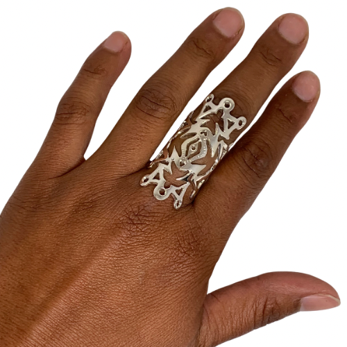 Unity Doves Ring Silver