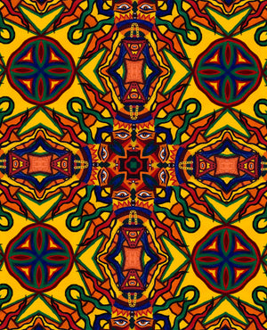 Familia Square Scarf