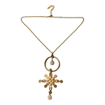 Mandala Cross Necklace