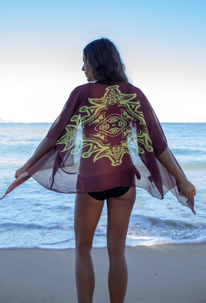 Unity Doves Kimono