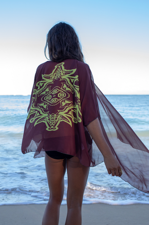 Unity Doves Kimono