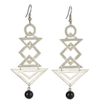 Empress Earrings Silver