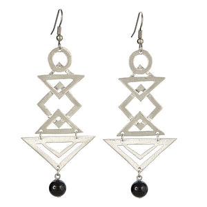 
            
                Load image into Gallery viewer, Empress Earrings Silver
            
        