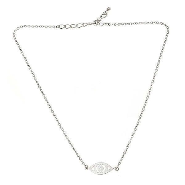 Evil Eye Pendant Silver
