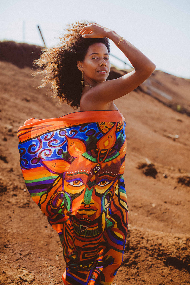 Fire Deity Scarf