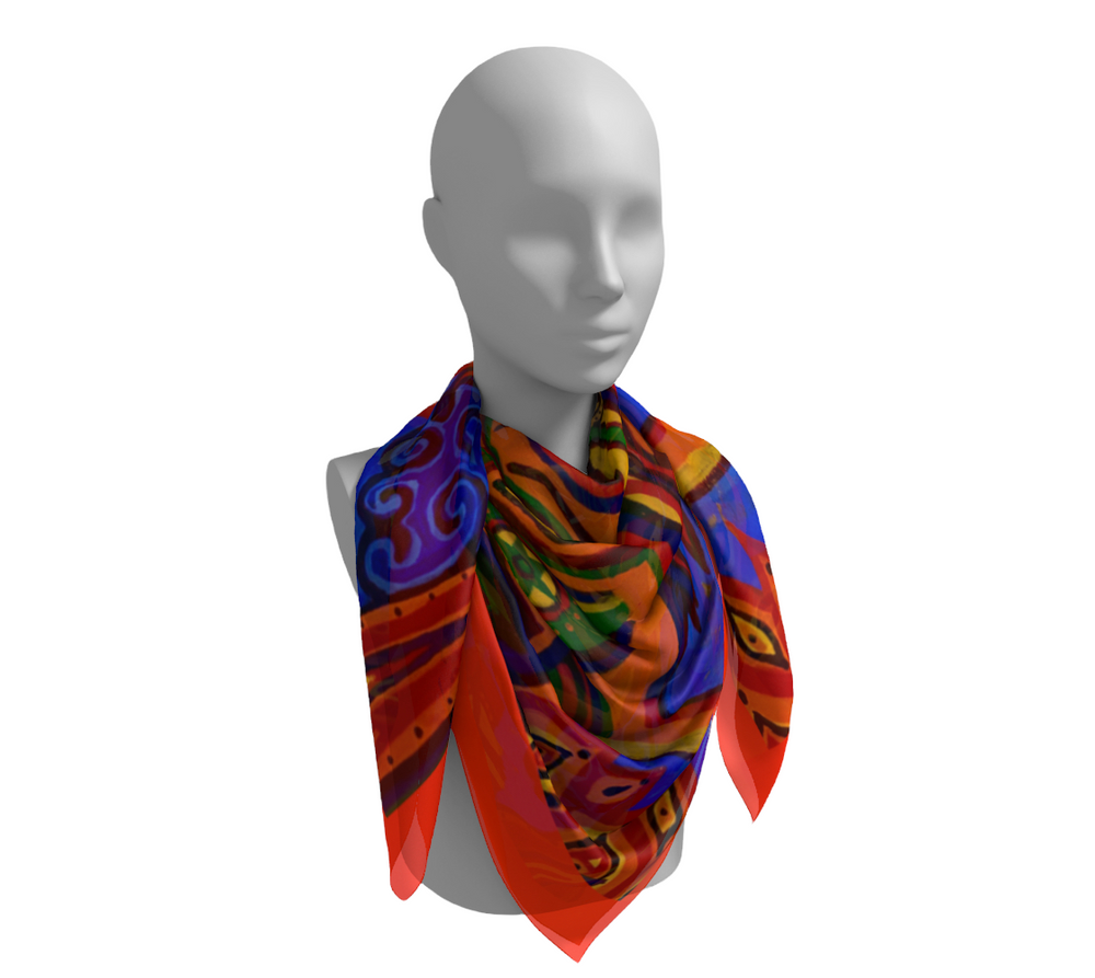 Fire Deity Scarf